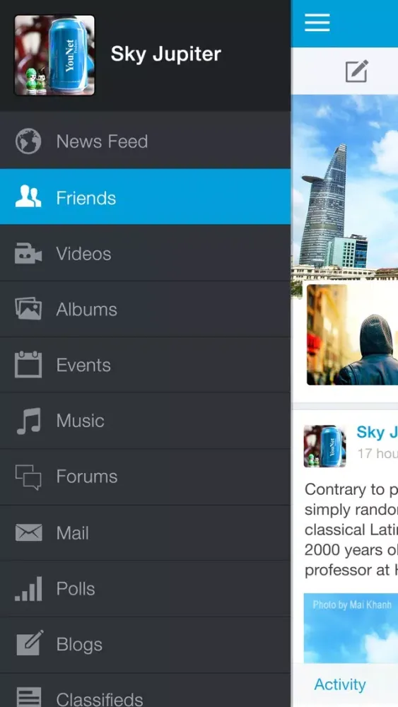 SocialEngine 4 Mobile Application স্ক্রিনশট