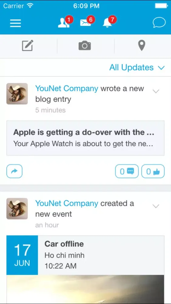 SocialEngine 4 Mobile Application স্ক্রিনশট