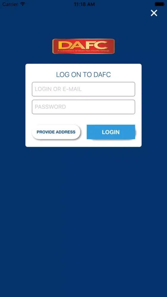 Tangkapan layar DAFC Social Plus