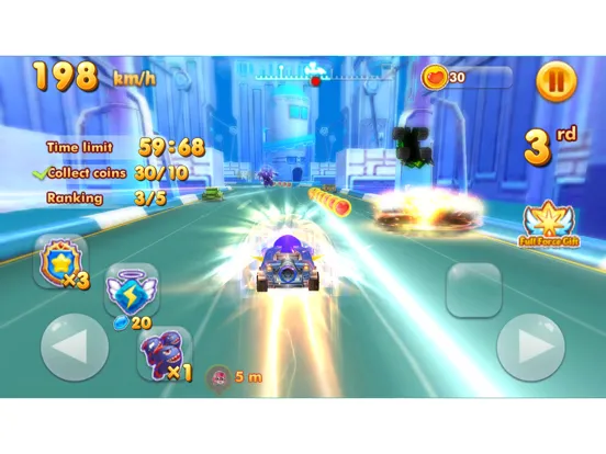 Masked Heroes: Kart Racing 3D iPad  स्क्रीनशॉट