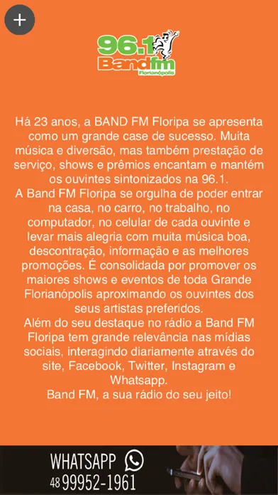 Band FM Floripa スクリーンショット