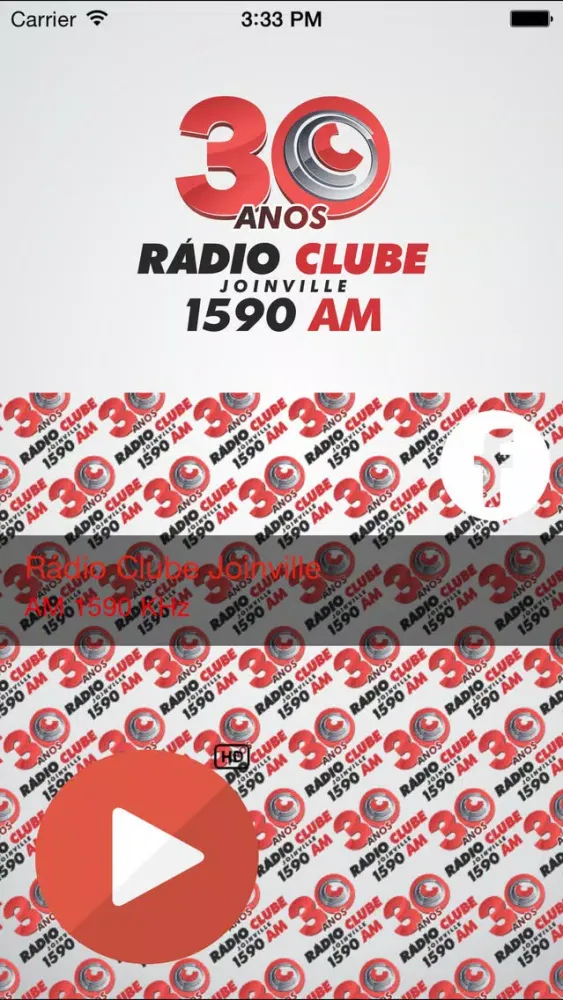 Zrzuty ekranu Radio Clube Joinville