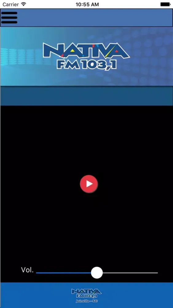 Nativa FM 103,1 Ekran Görüntüleri