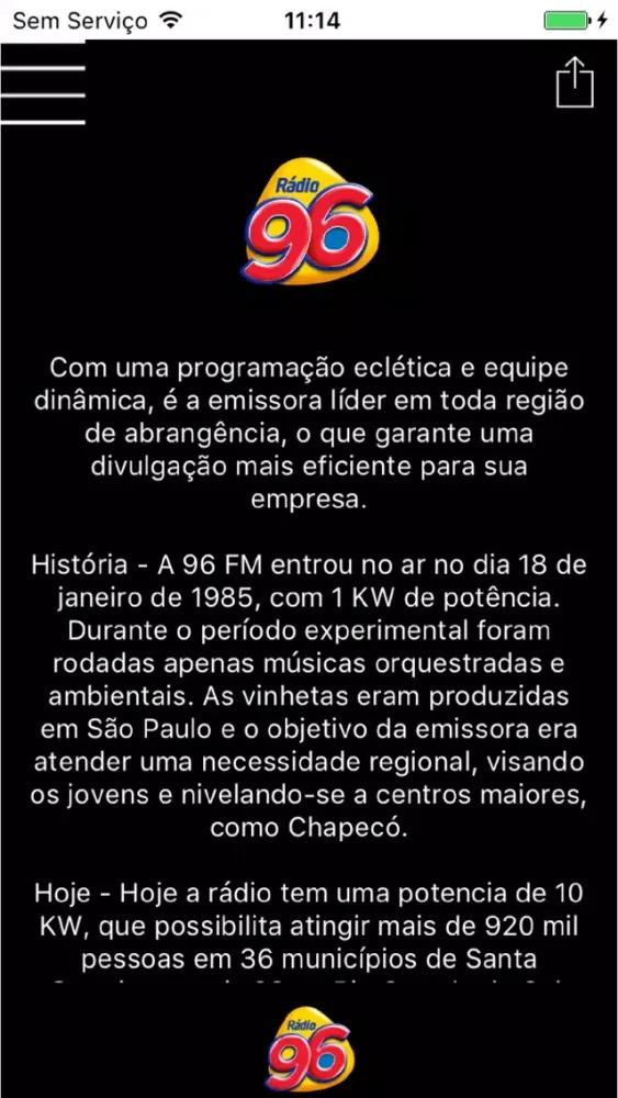 Rádio 96,3 FM应用截图