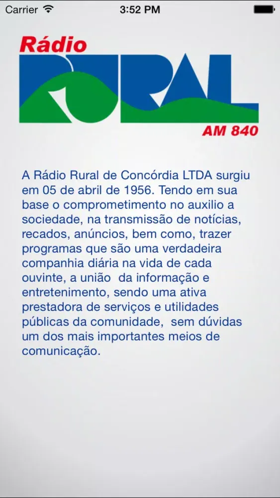 Rural AM 840 स्क्रीनशॉट