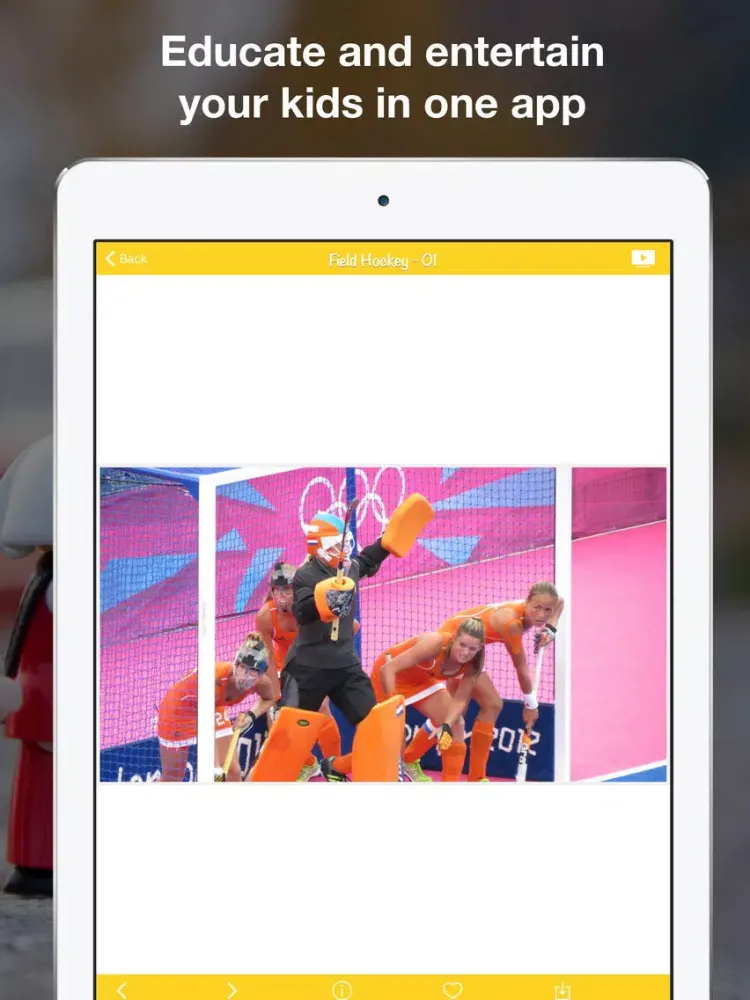 Capturas de pantalla de Learn About Sports - For Kids iPad 