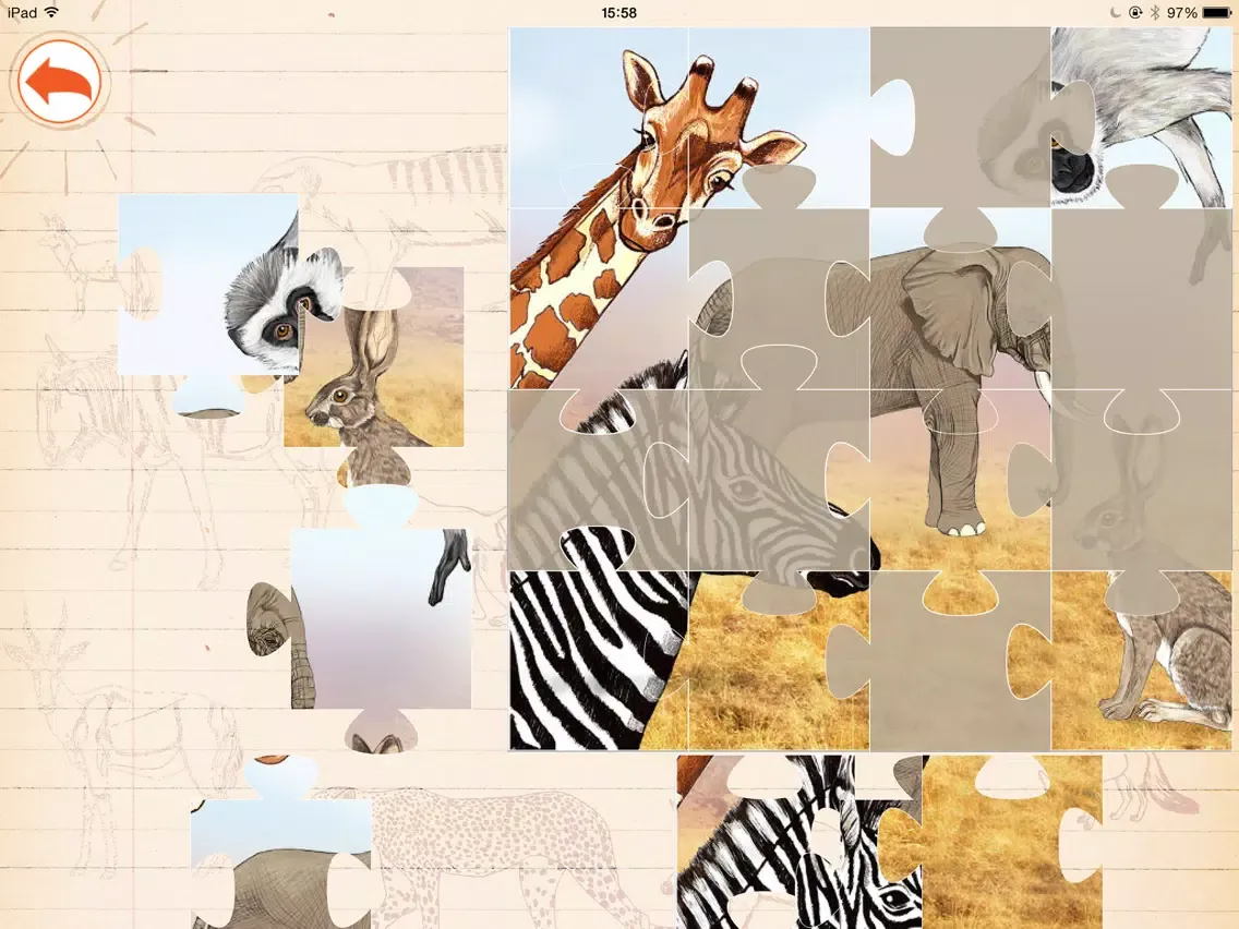 Sasol Young Explorer Mammals iPad  스크린샷