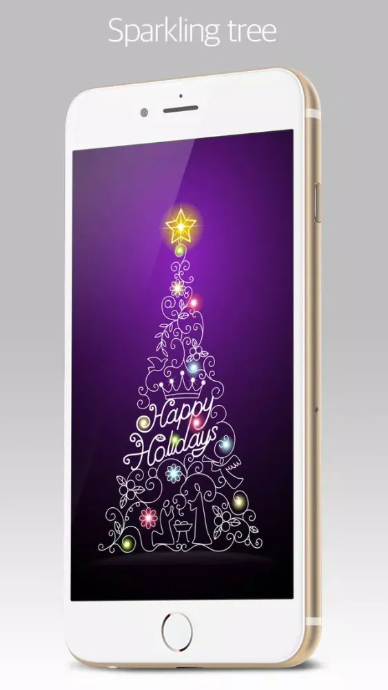 Screenshot di iChristmas Tree Lite : Music mood lighting, Christmas Carol & Animation Screen