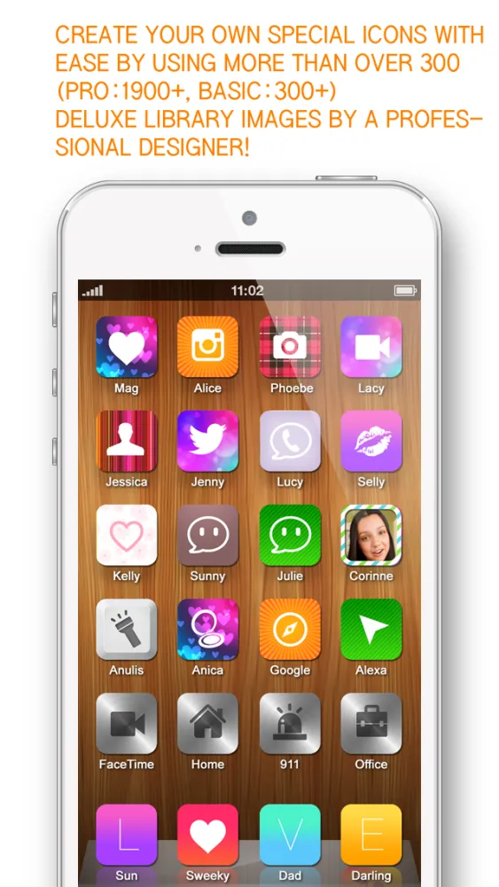 Contact shortcut photo icon ( iFavorite ) for Home screen Screenshots