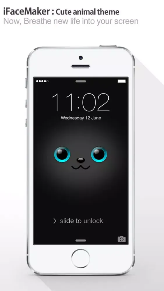 تصاویر iFaceMaker Lite ( Cute animal themes ) : for Lock screen, Call screen, Contacts profile photo, instagram