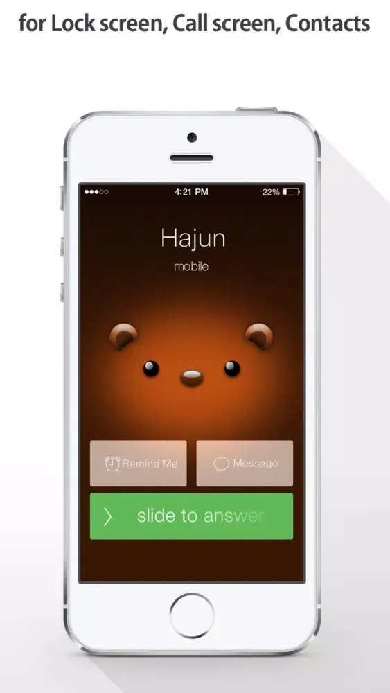 تصاویر iFaceMaker Lite ( Cute animal themes ) : for Lock screen, Call screen, Contacts profile photo, instagram