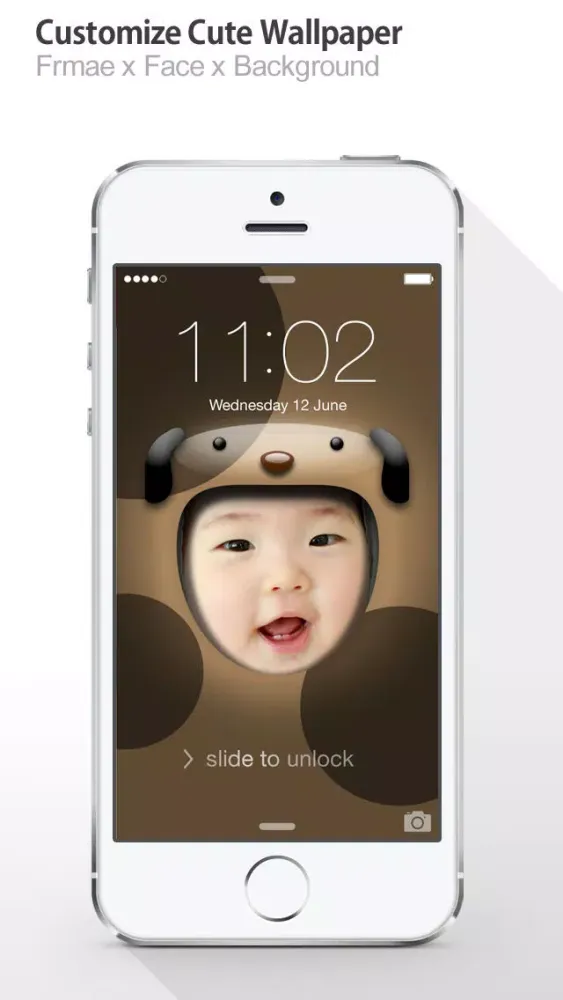تصاویر iFaceMaker Lite ( Cute animal themes ) : for Lock screen, Call screen, Contacts profile photo, instagram