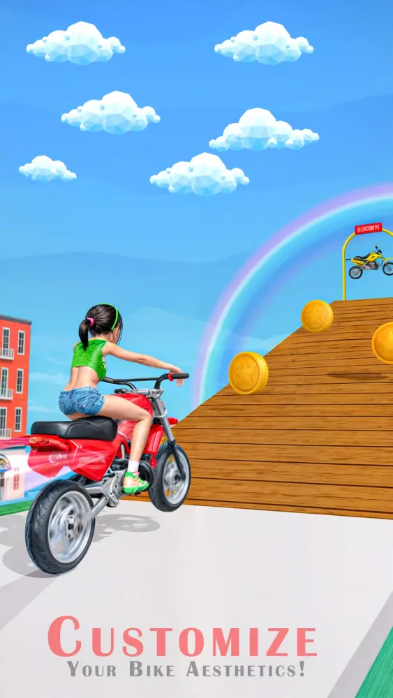 صور Young Biker Girl