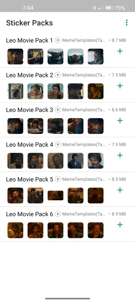 Leo Animated Stickers Screenshots