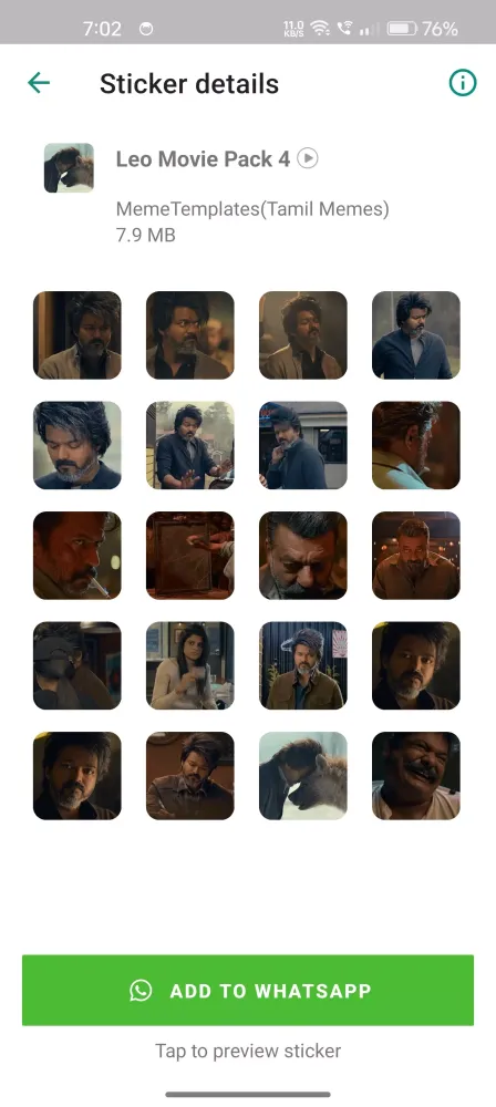 Leo Animated Stickers Screenshots