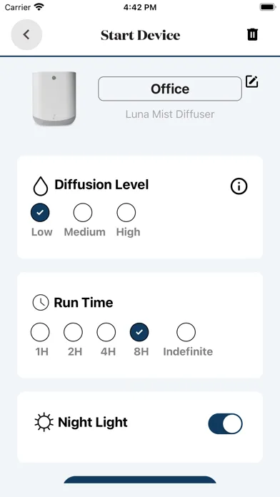 Young Living AromaConnect Screenshots