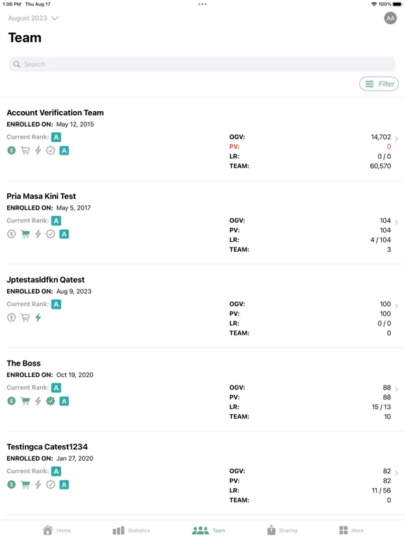 YL Insights iPad  স্ক্রিনশট