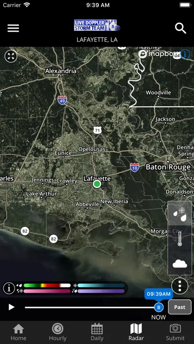 Capturas de tela do KLFY Forecast First and Radar