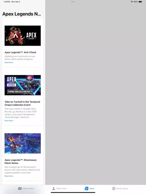 Stats for Apex Legends iPad 应用截图