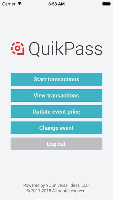 Captures d'écran de QuikPass