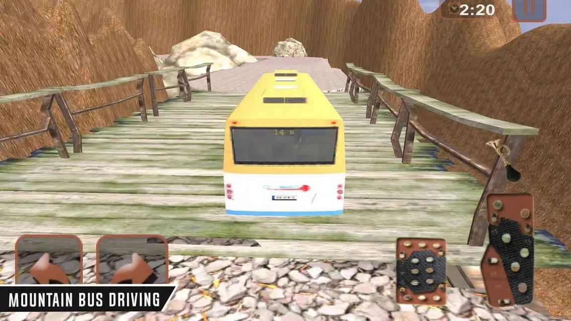 Tangkapan skrin New Bus Simulator Offroad Uphi