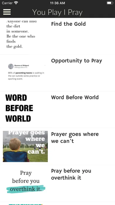 Capturas de tela do You Play I Pray