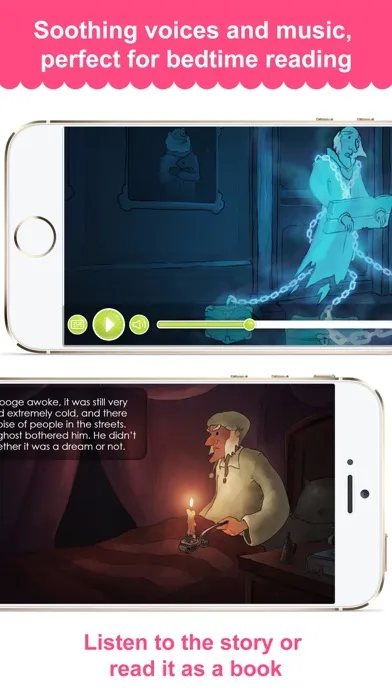 A Christmas Carol -  Narrated classic fairy tales and stories for children应用截图