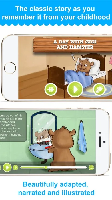 A day with GiGi and Hamster - Narrated Children Story Screenshots