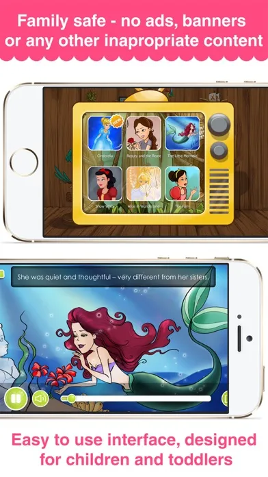 Ảnh chụp màn hình của Alice in Wonderland - Narrated classic fairy tales and stories for children