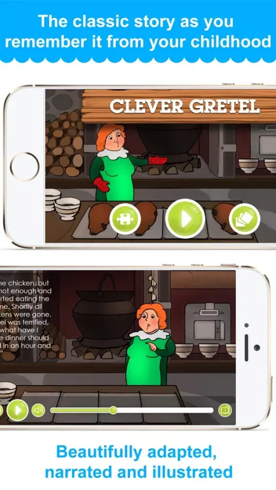 صور Clever Gretel - Narrated classic fairy tales and stories for children