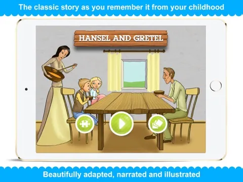Hansel and Gretel - Narrated Children Story iPad 應用截圖