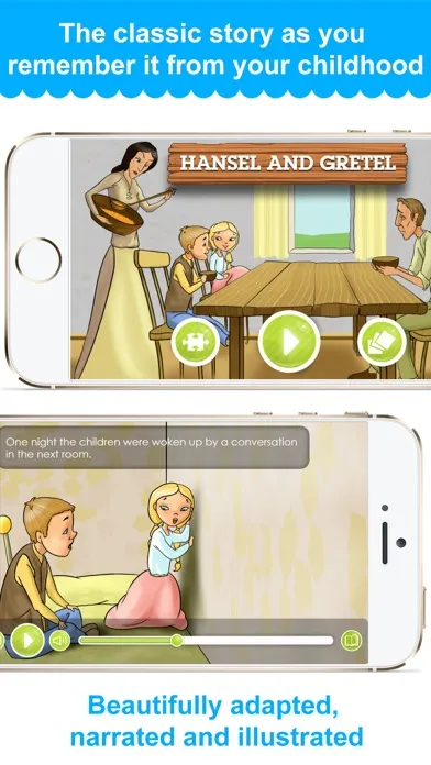 Hansel and Gretel - Narrated Children Story應用截圖