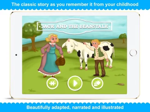 Tangkapan layar Jack and the Beanstalk - narrated story iPad 