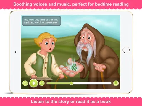 Tangkapan layar Jack and the Beanstalk - narrated story iPad 