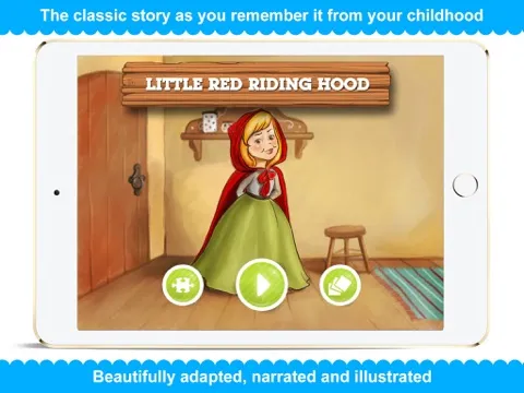 Captures d'écran de Little Red Riding Hood - narrated classic story iPad 