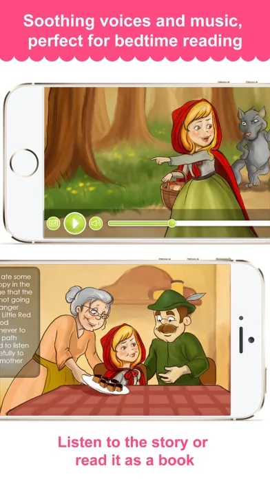 Captures d'écran de Little Red Riding Hood - narrated classic story