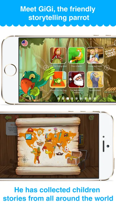 ภาพหน้าจอของ Fairy Tales with GiGi - collection of classic narrated stories