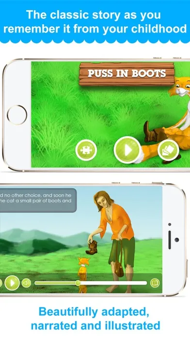 Puss in Boots - Narrated Children Story 스크린샷