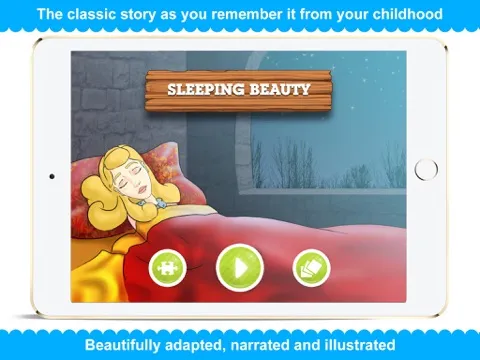 Captures d'écran de Sleeping Beauty - Kids story iPad 