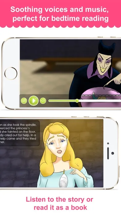 Captures d'écran de Sleeping Beauty - Kids story