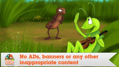 The Ant And The Grasshopper - Narrated classic fairy tales and stories for children应用截图
