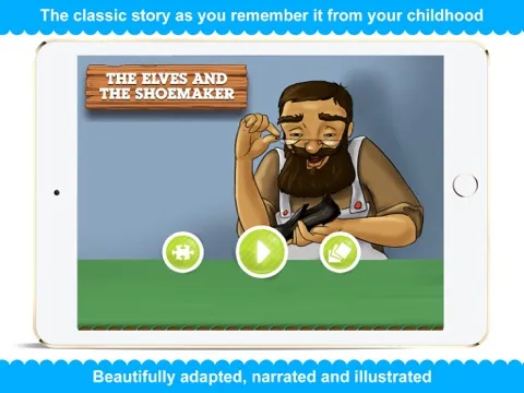 Zrzuty ekranu The Elves and The Shoemaker -  Narrated classic fairy tales and stories for children iPad 