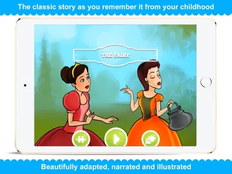 The Fairy - Narrated classic fairy tales and stories for children iPad  স্ক্রিনশট
