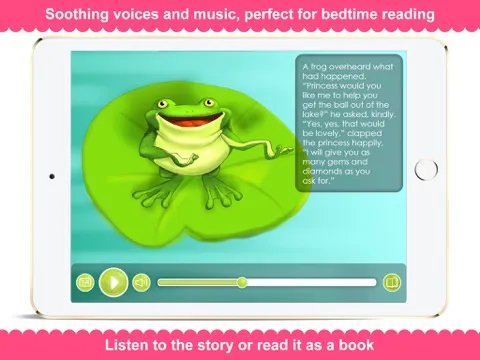 The Frog Prince - Narrated Children Story iPad  Ekran Görüntüleri
