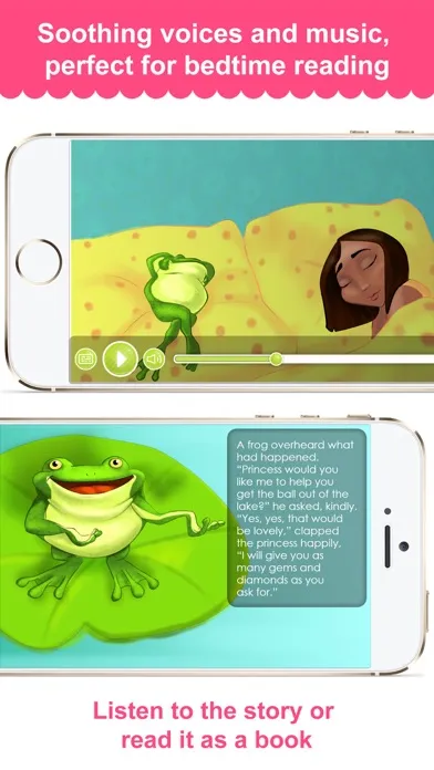 The Frog Prince - Narrated Children Story Ekran Görüntüleri