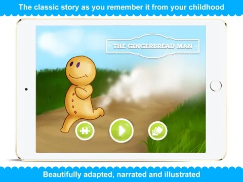 The Gingerbread Man - narrated classic story iPad Screenshots