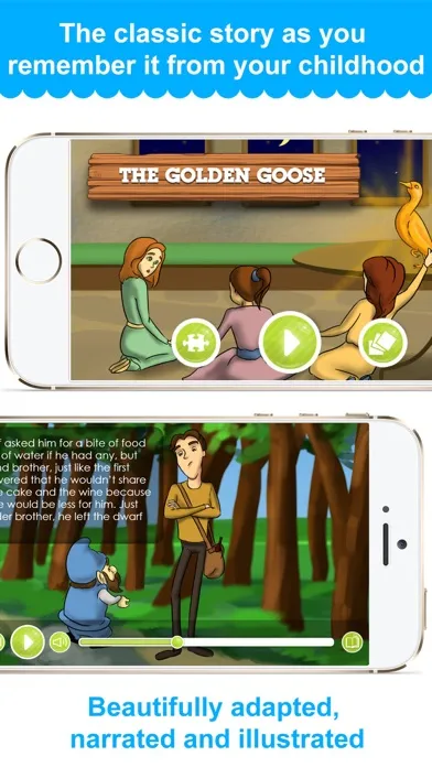 The Golden Goose - Children Story Ekran Görüntüleri
