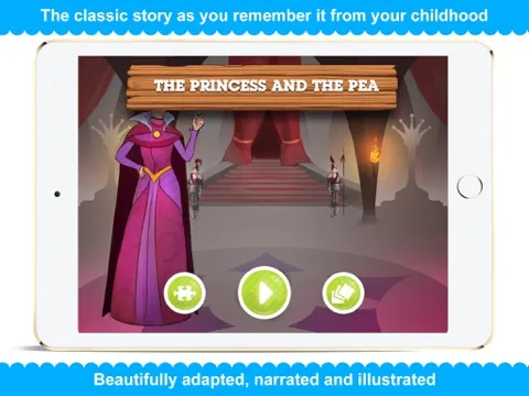 Zrzuty ekranu The Princess and the Pea - Narrated Children Story iPad 