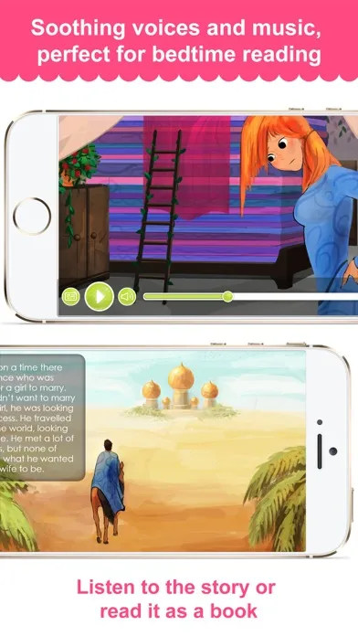 Zrzuty ekranu The Princess and the Pea - Narrated Children Story