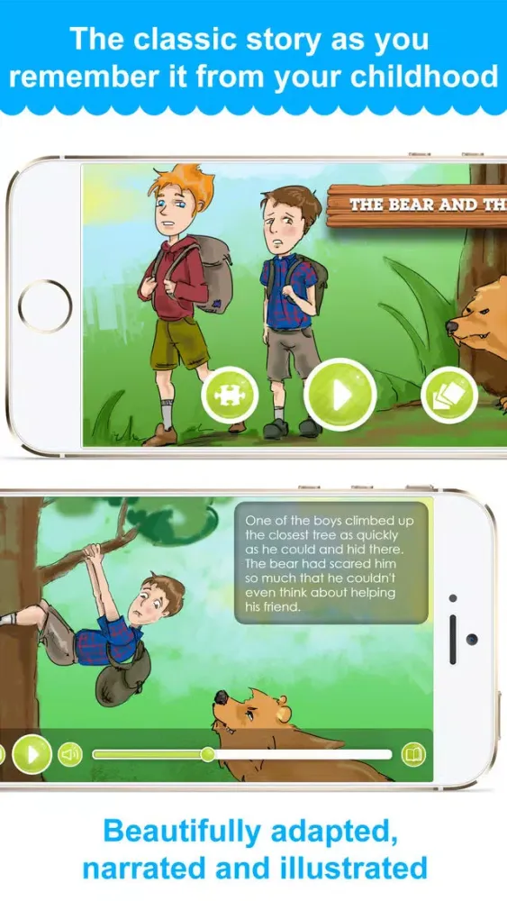 Zrzuty ekranu The Bear and the Boys - Narrated classic fairy tales and stories for children